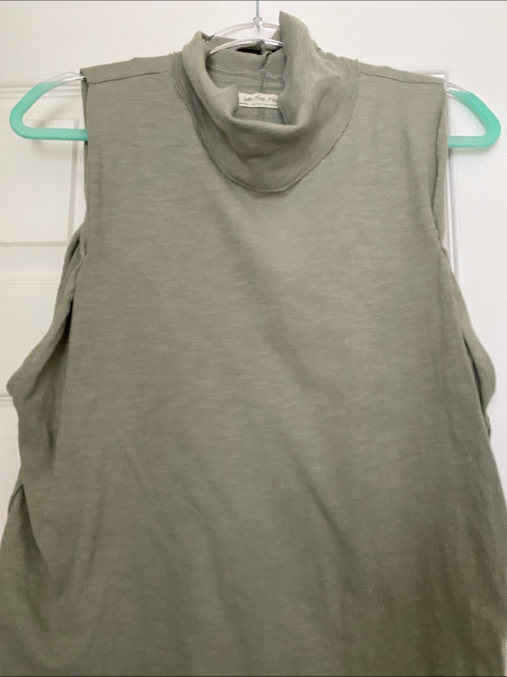We The Free lightweight mock neck tank